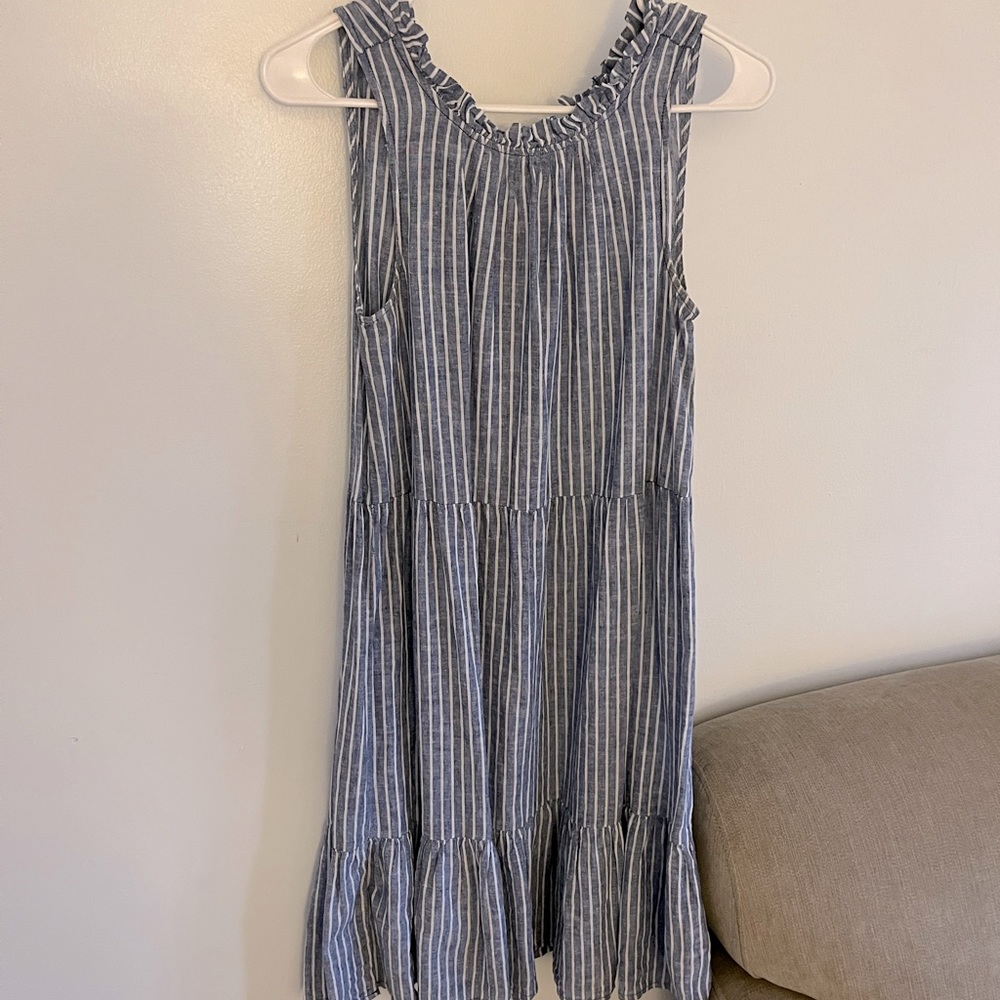 Linen Blend Dress